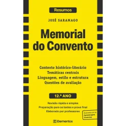 Note! Online Resumos - Memorial do Convento - José Saramago - 12.º Ano^ Secundário
