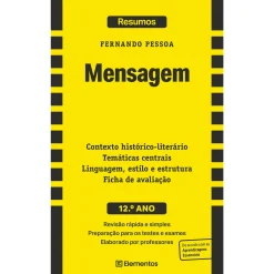 Note! Online Resumos - Mensagem - Fernando Pessoa - 12.º Ano^ Secundário