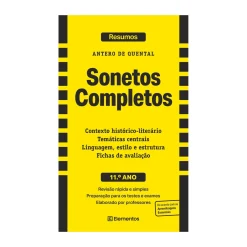 Elementos Resumos - Sonetos Completos 11.º Ano^ Secundário