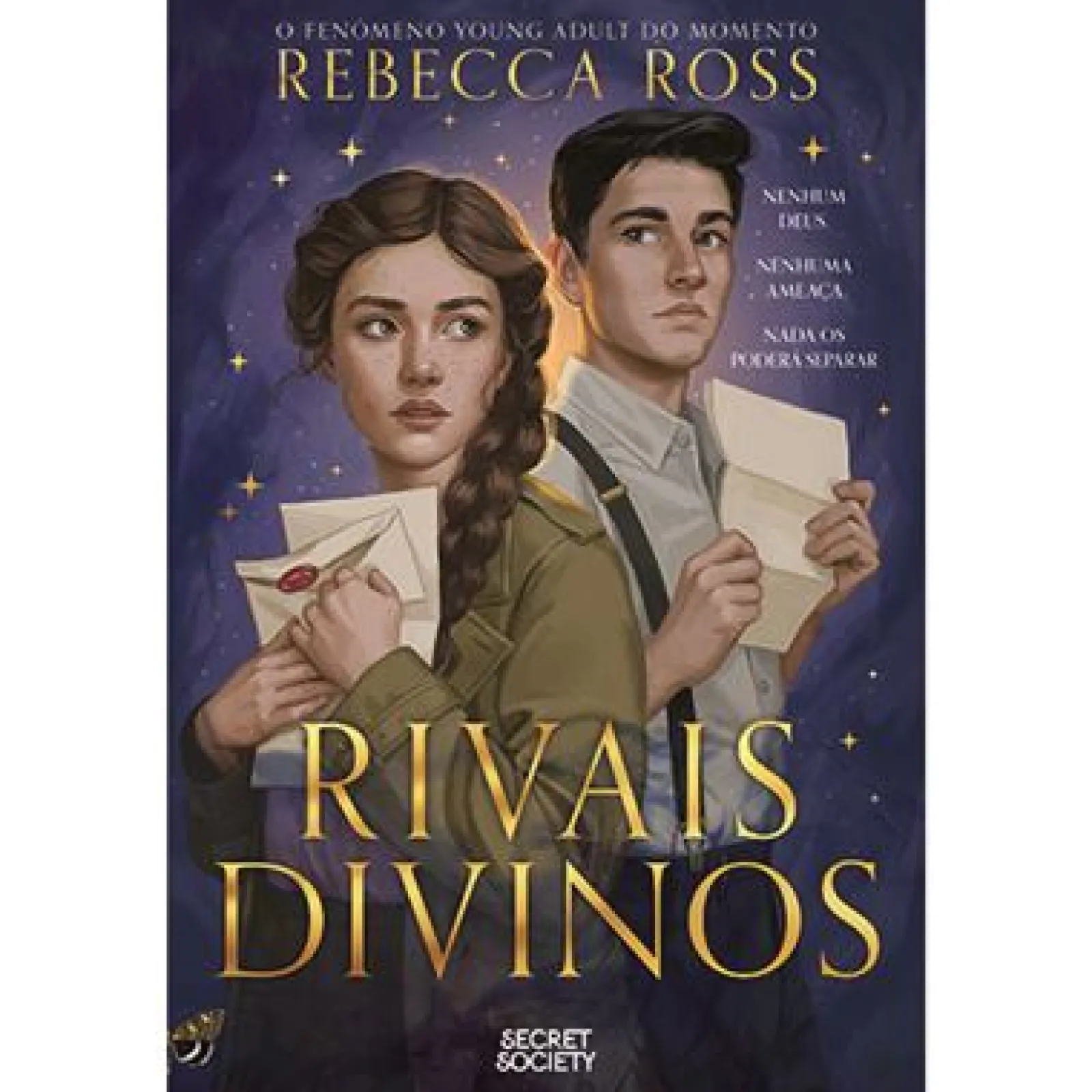 Secret Society Rivais Divinos de Rebecca Ross^ Romance|Young Adult