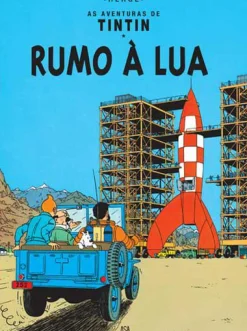 Edições Asa Rumo à Lua de Hergé^ Banda Desenhada E Novelas Gráficas