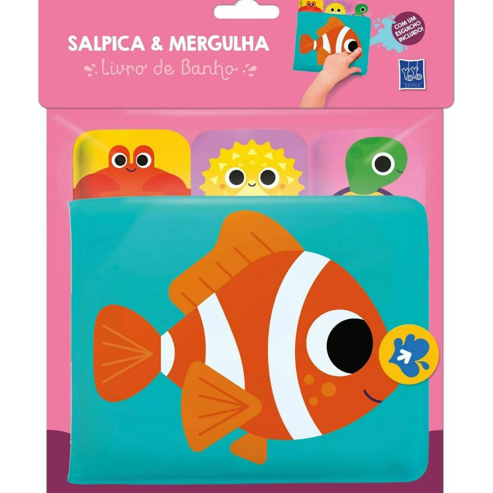Yoyo Salpica & Mergulha - Peixe de BOOKS^ Bebé