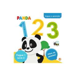 Zero A Oito Segue e Aprende 123 de Panda^ Pré-Escolar