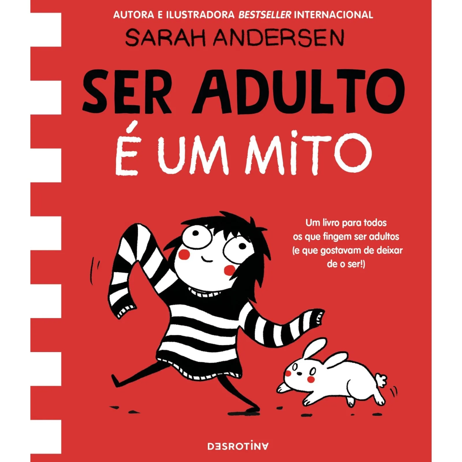 Desrotina Ser Adulto é um Mito de Sarah Andersen^ Banda Desenhada E Novelas Gráficas