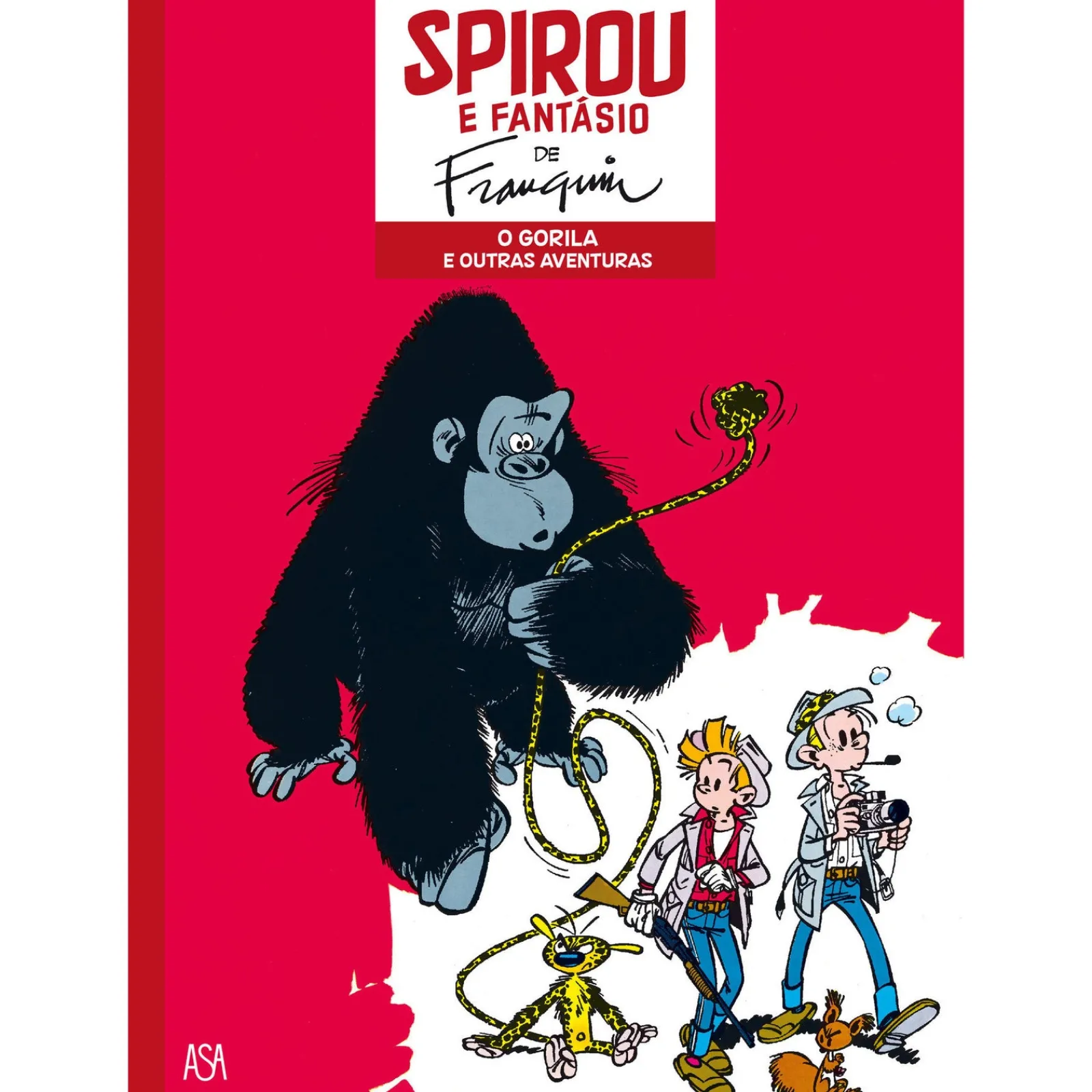 Asa Spirou Nº 5 - o Gorila e Outras Aventuras de André Franquin^ Banda Desenhada E Novelas Gráficas