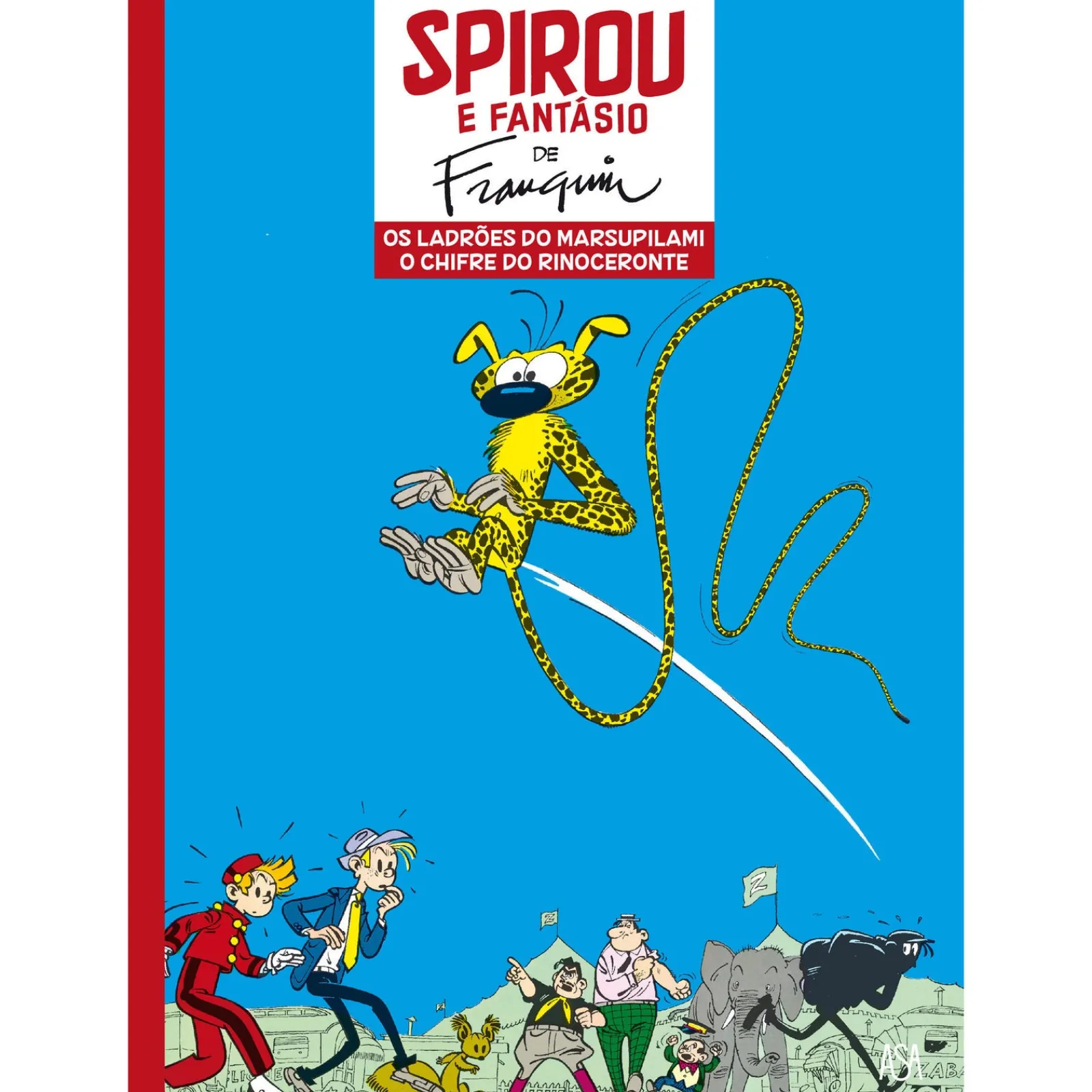 Asa Spirou Nº 2 - os Ladrões do Marsupilami e o Chifre do Rinoceronte de André Franquin^ Banda Desenhada E Novelas Gráficas