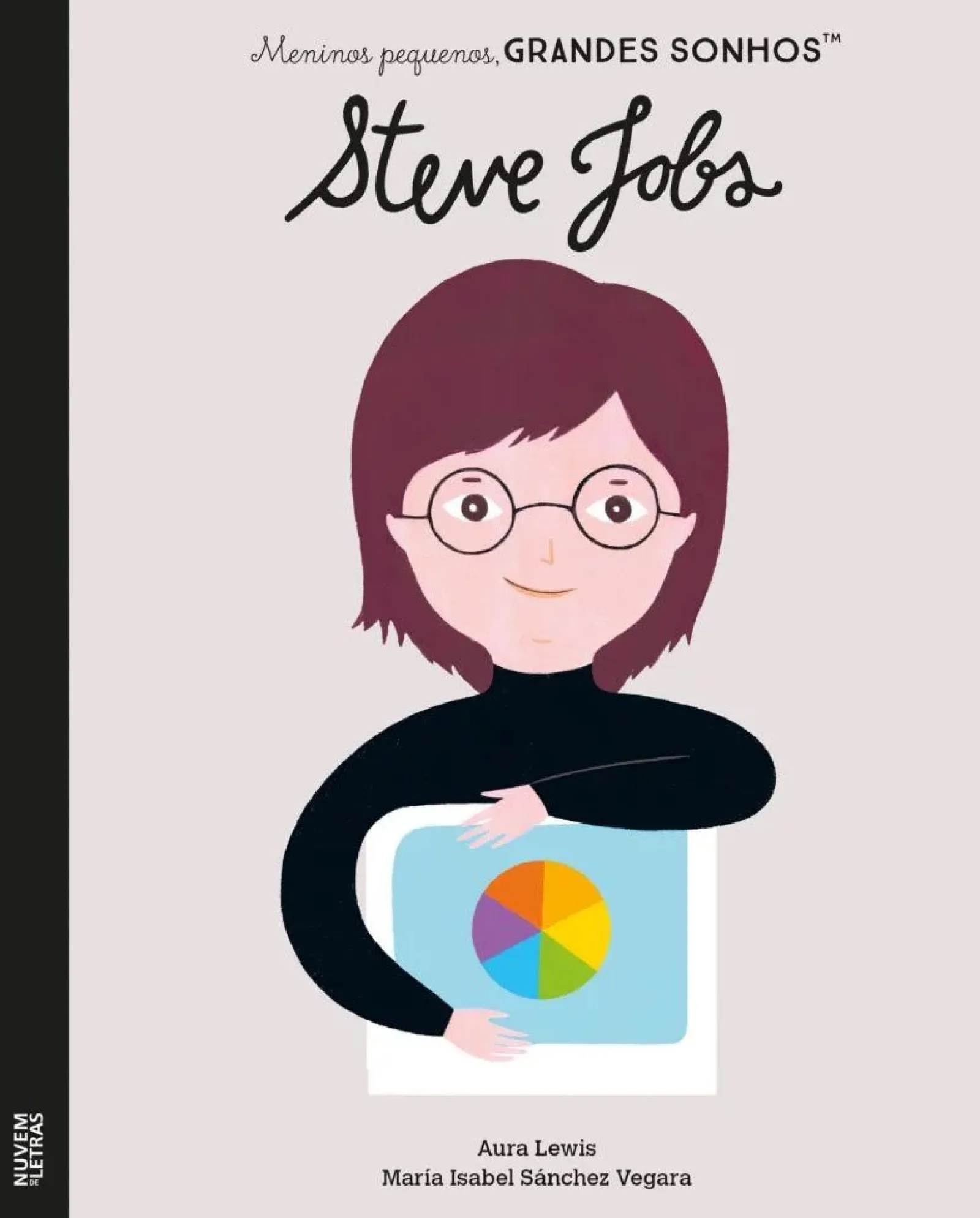 Nuvem De Letras Steve Jobs de Maria Isabel Sánchez Vegara^ Literatura Infantil
