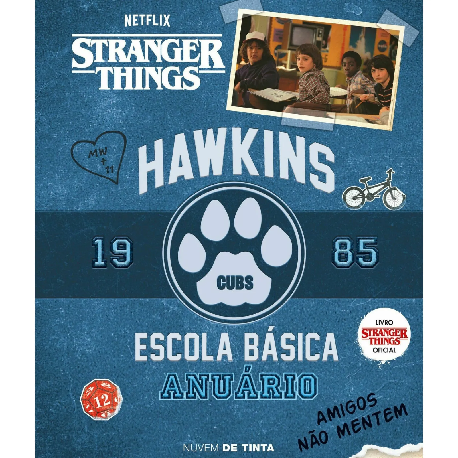 Nuvem De Tinta Stranger Things - Anuário Hawkins 1985 de Matthew J. Gilbert^ Coleções Juvenis