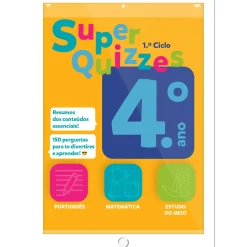Texto Super Quizzes - 4º Ano de Vários Autores^ 1º Ciclo