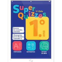 Texto Super Quizzes - 1º Ano de Vários Autores^ 1º Ciclo