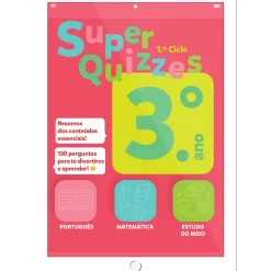 Texto Super Quizzes - 3º Ano de Vários Autores^ 1º Ciclo