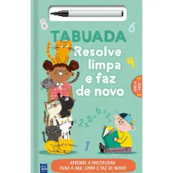 Yoyo Books Tabuada - Resolve, Limpa e Faz de Novo^ 1º Ciclo