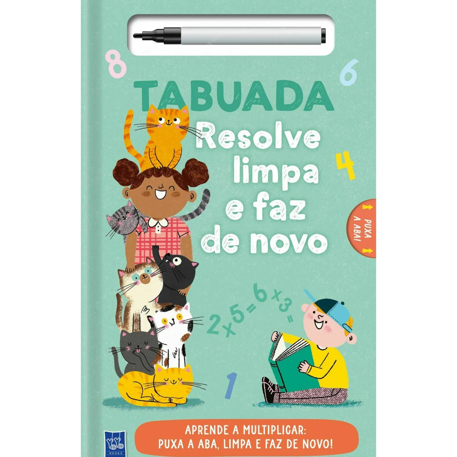 Yoyo Books Tabuada - Resolve, Limpa e Faz de Novo^ 1º Ciclo