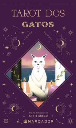 Marcador Tarot dos Gatos de Betti Greco^ Espiritualidade