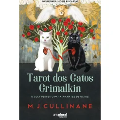 Arteplural Tarot dos Gatos Grimalkin de M.J. Cullinane - O Guia Perfeito para Amantes de Gatos^ Espiritualidade
