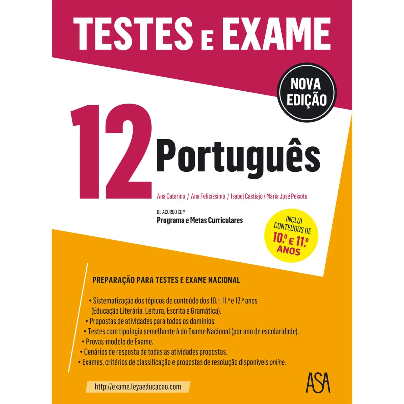 Asa Testes e Exame Português 12.º Ano^ Secundário