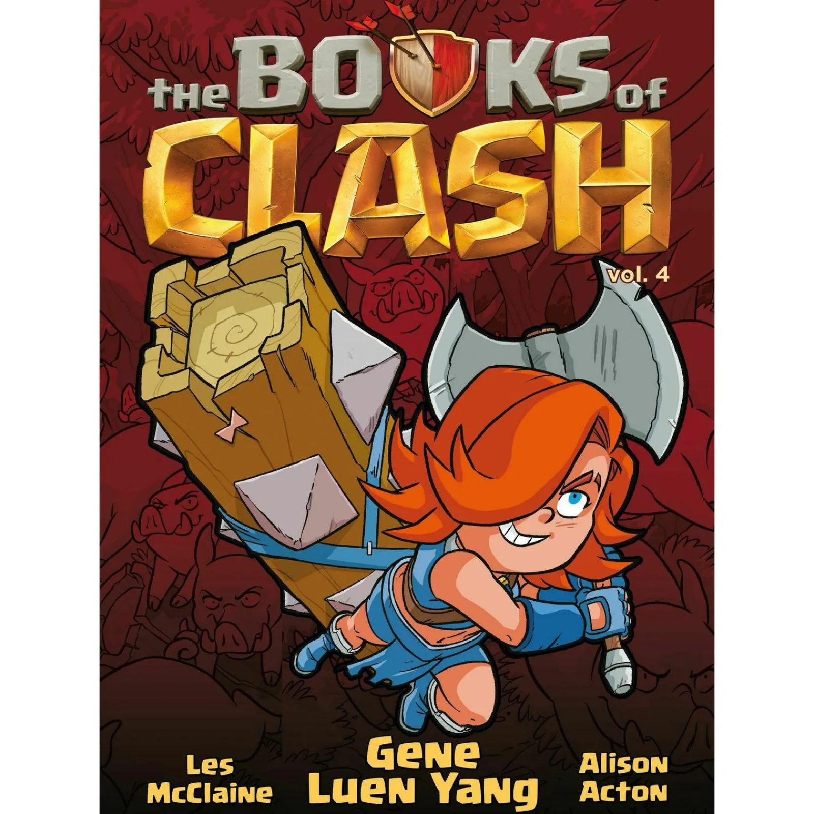 Booksmile The Books Of Clash - Volume 4 de Gene Luen Yang^ Banda Desenhada E Novelas Gráficas