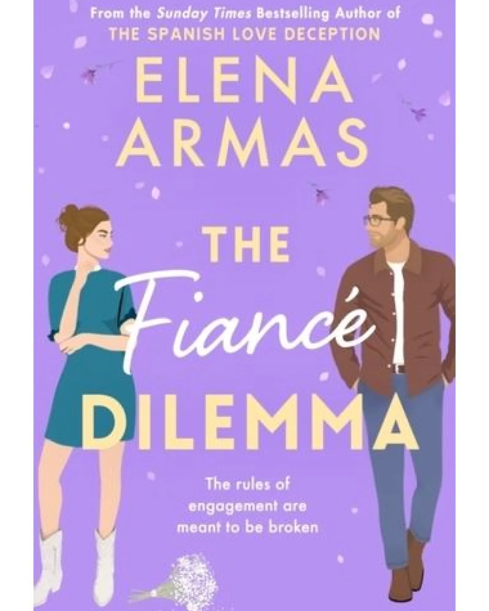 Simon & Schuster The Fiance Dilemma de Elena Armas^ Livros Em Inglês