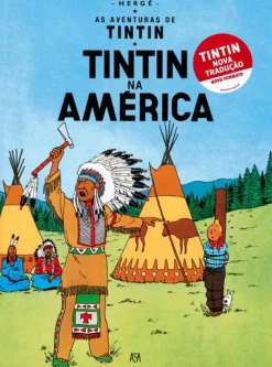 Asa Tintin na América de Hergé^ Banda Desenhada E Novelas Gráficas