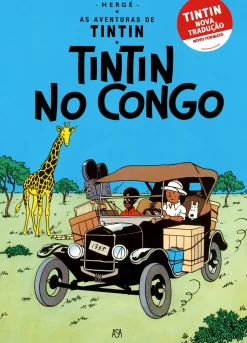 Asa Tintin no Congo de Hergé^ Banda Desenhada E Novelas Gráficas