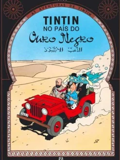 Asa Tintin no País do Ouro Negro de Hergé^ Banda Desenhada E Novelas Gráficas