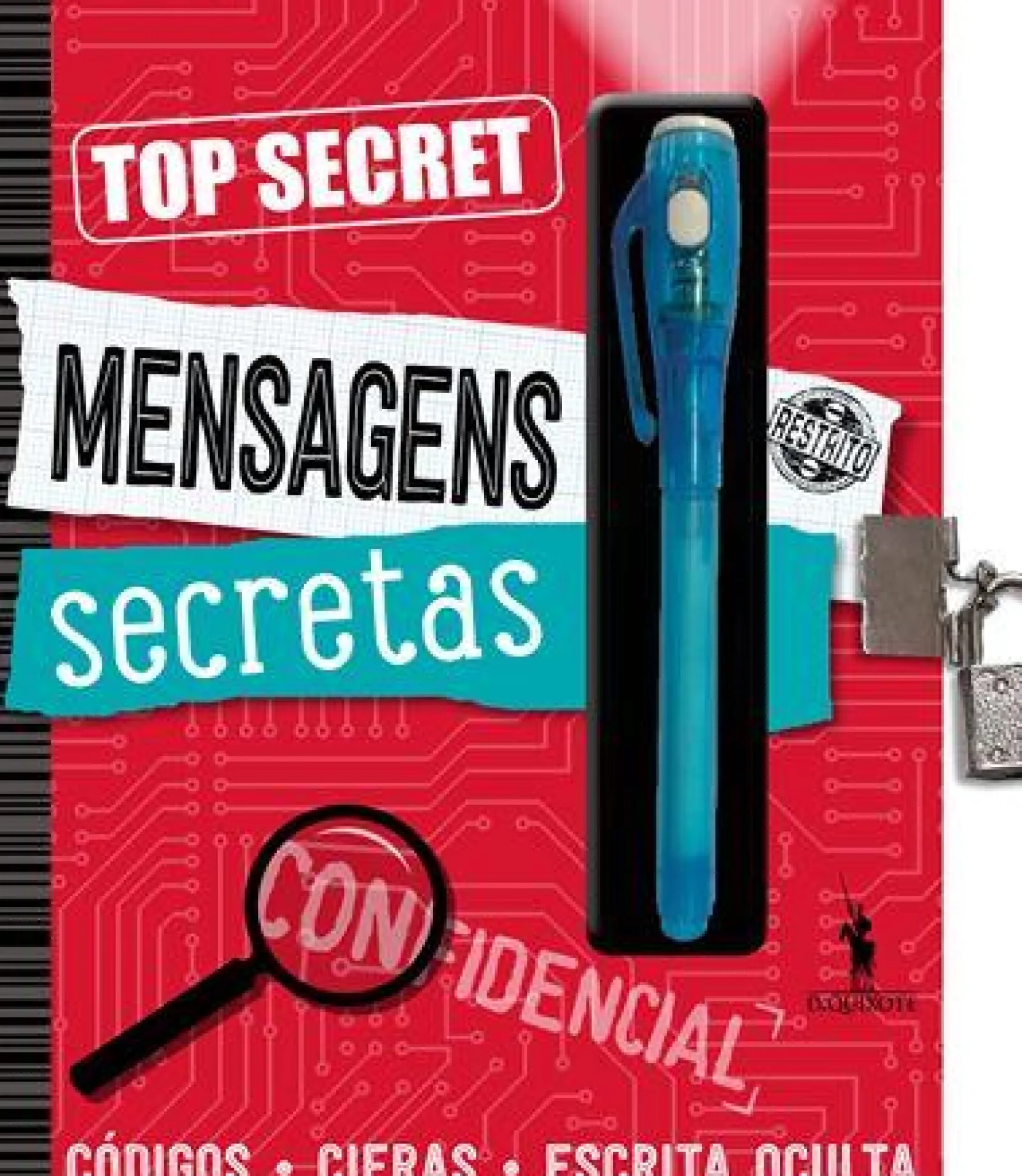 Dom Quixote Top Secret - Mensagens Secretas^ Literatura Juvenil