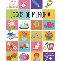 Booksmile Treina o Teu Cérebro! - Jogos de Memória^ Atividades