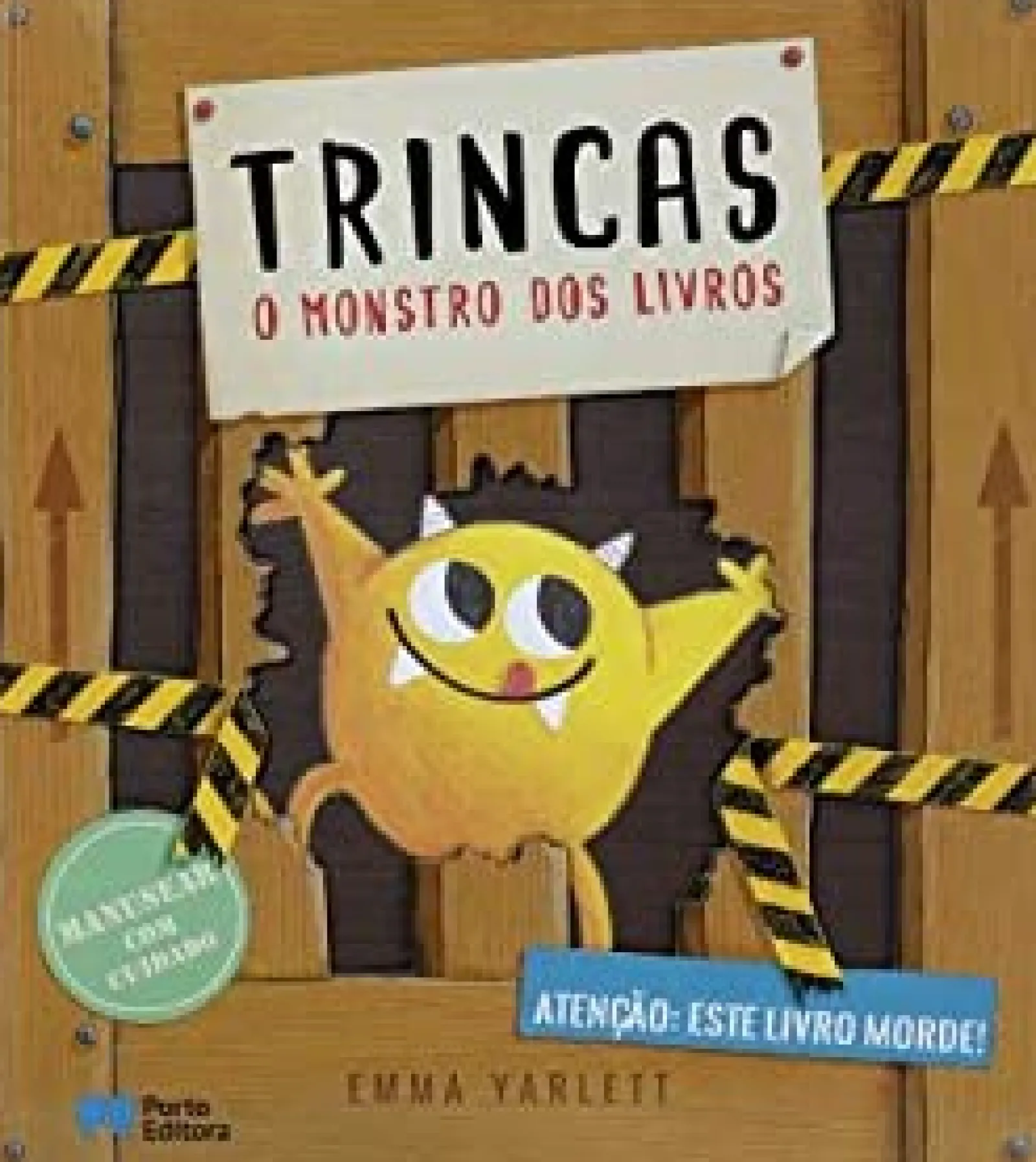 Porto Editora Trincas - o Monstro dos Livros de Emma Yarlett^ Literatura Infantil