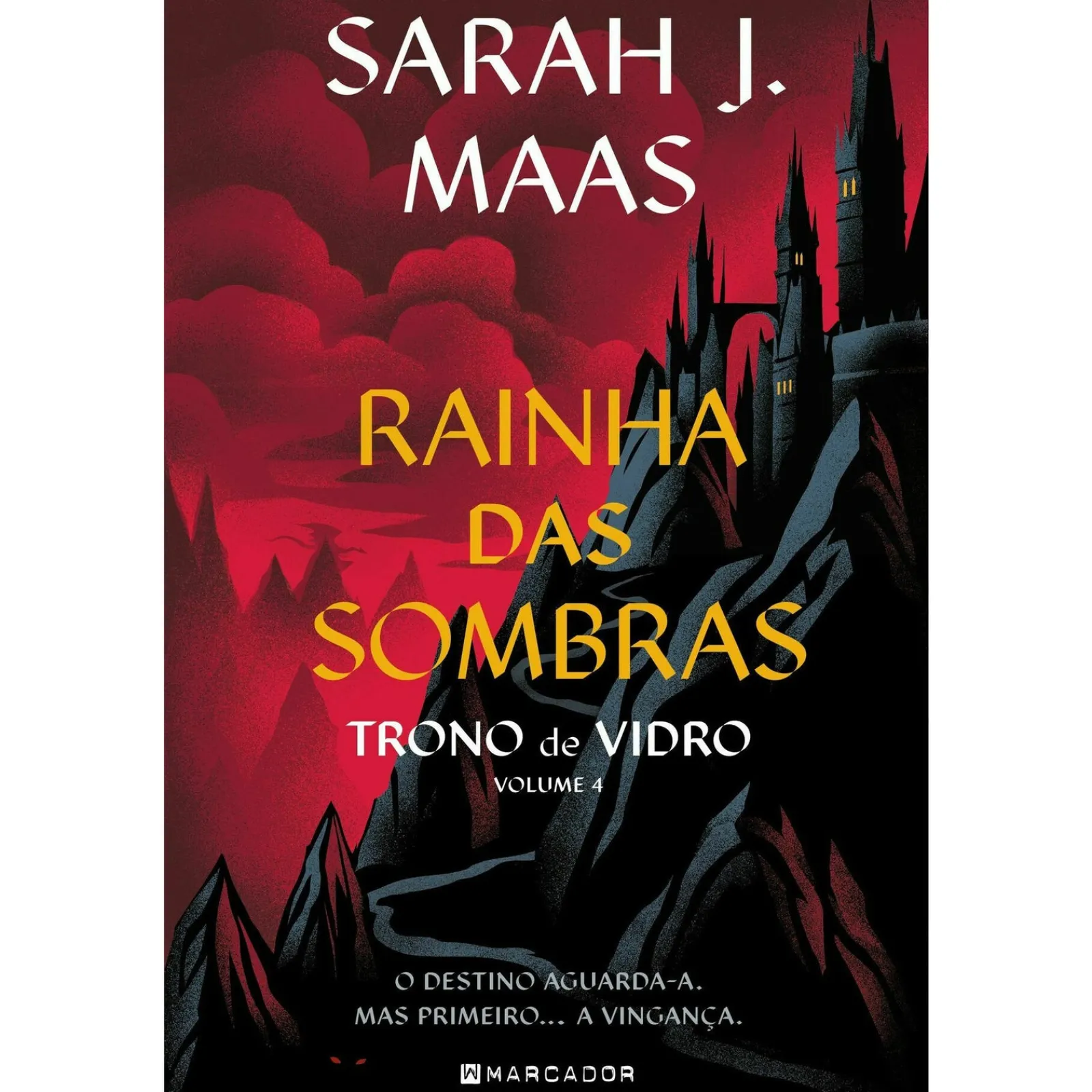Marcador Trono de Vidro - Volume 4: Rainha das Sombras de Sarah J. Maas^ Fantástico