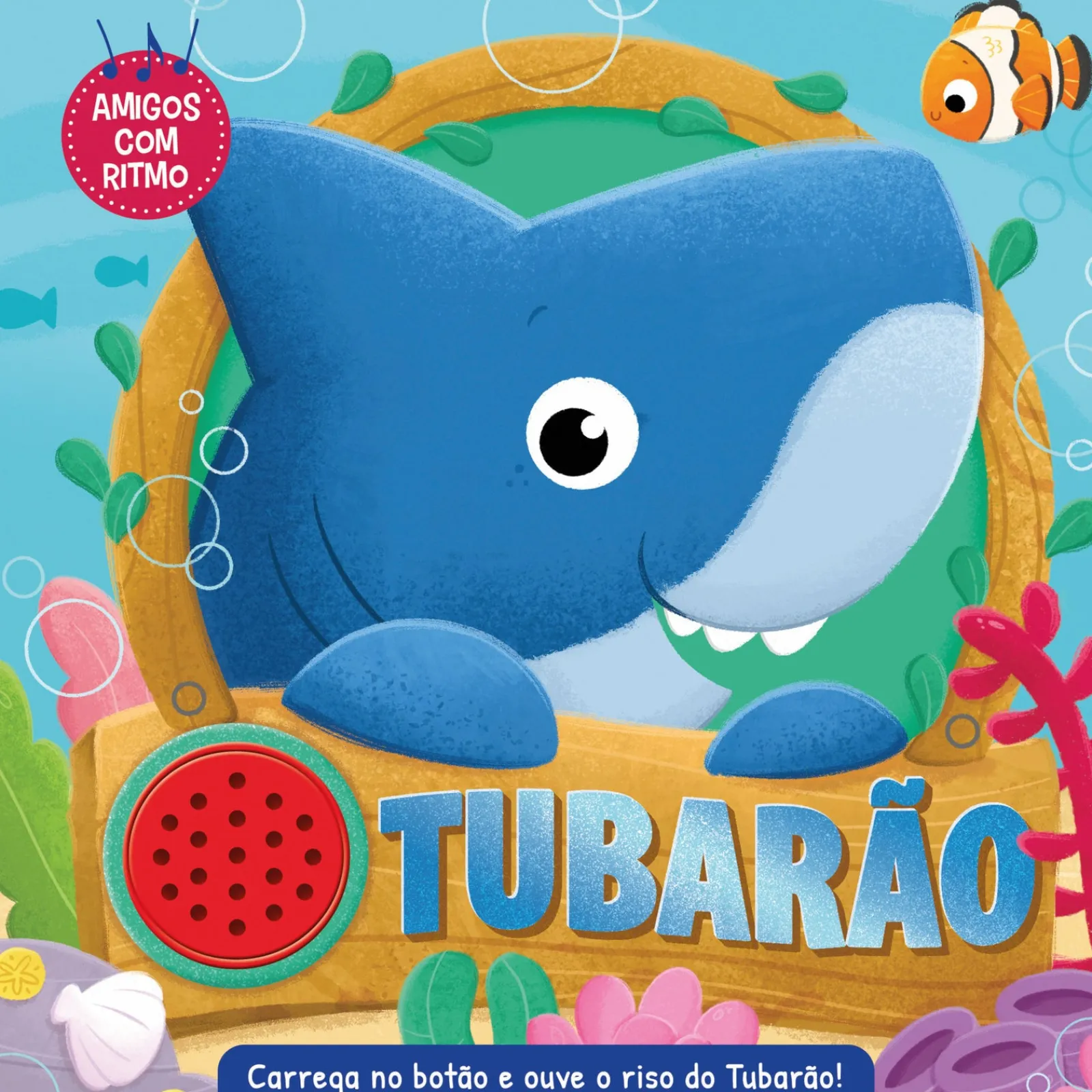 Joii Books Tubarão - Amigos com Ritmo^ Bebé