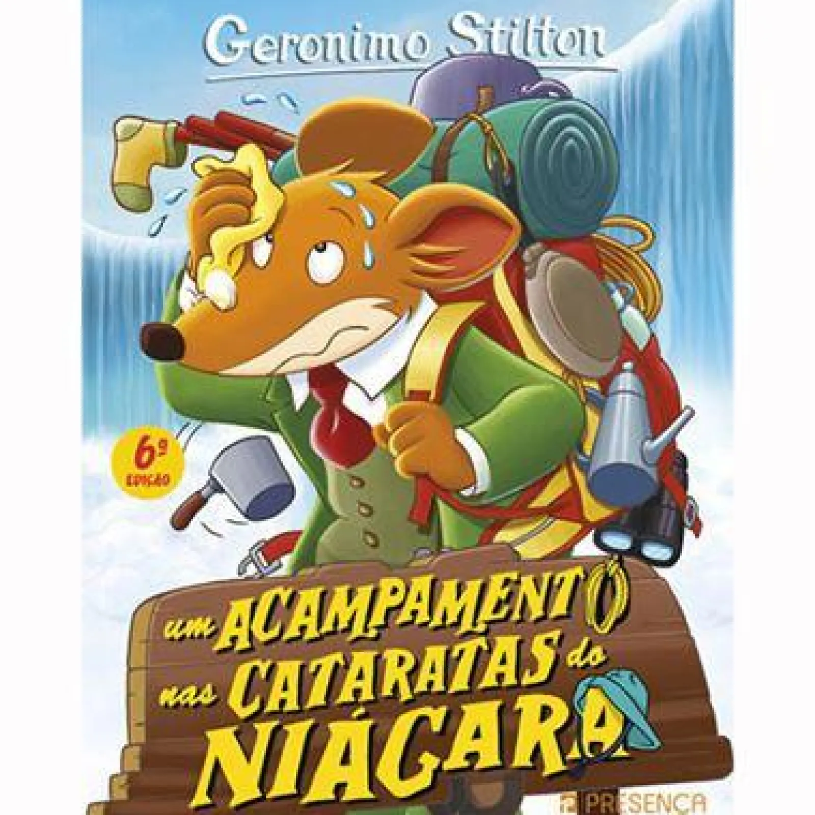 Presença Um Acampamento nas Cataratas do Niagara de Geronimo Stilton^ Coleções Juvenis