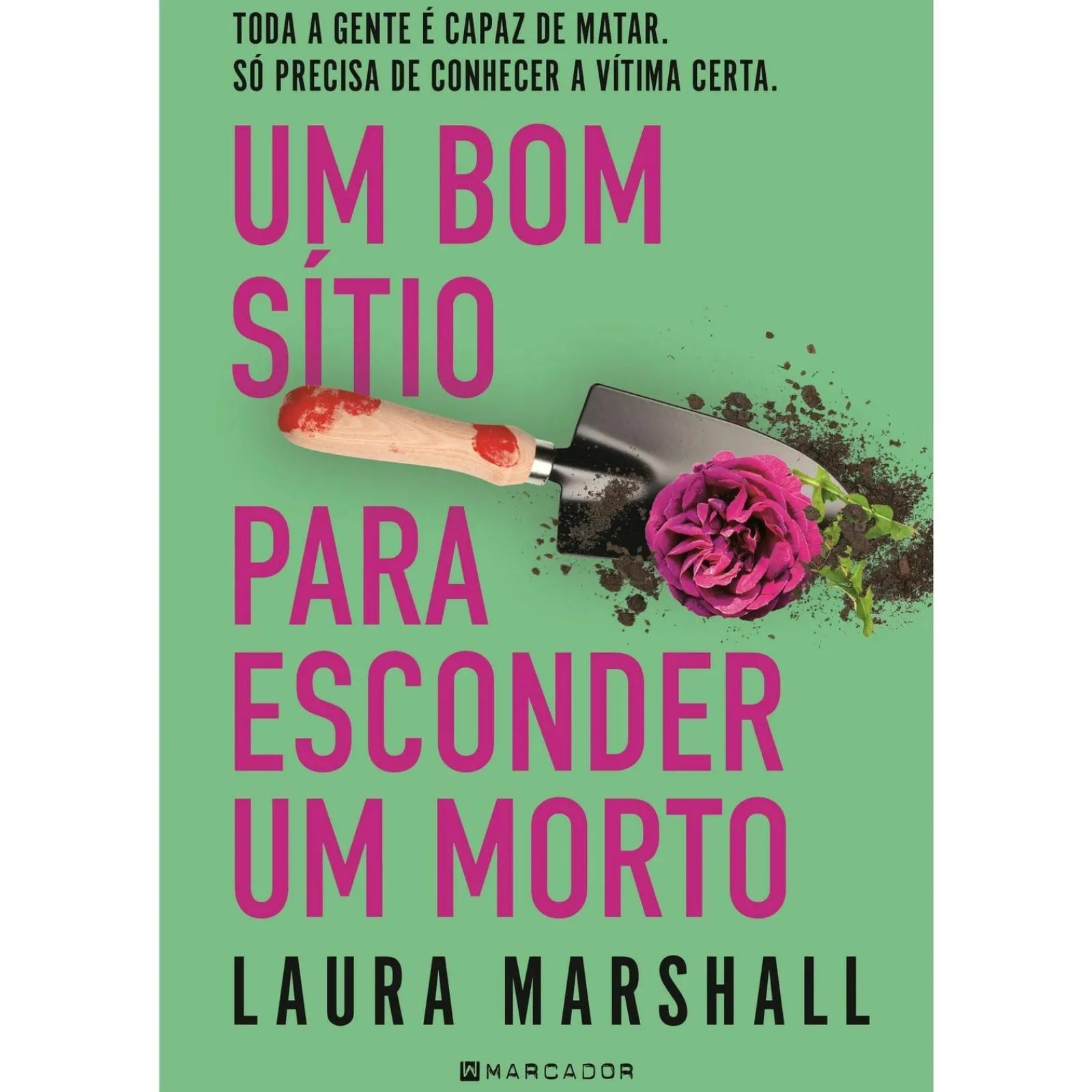 Marcador Um Bom Sítio para Esconder um Morto de Laura Marshall^ Policial