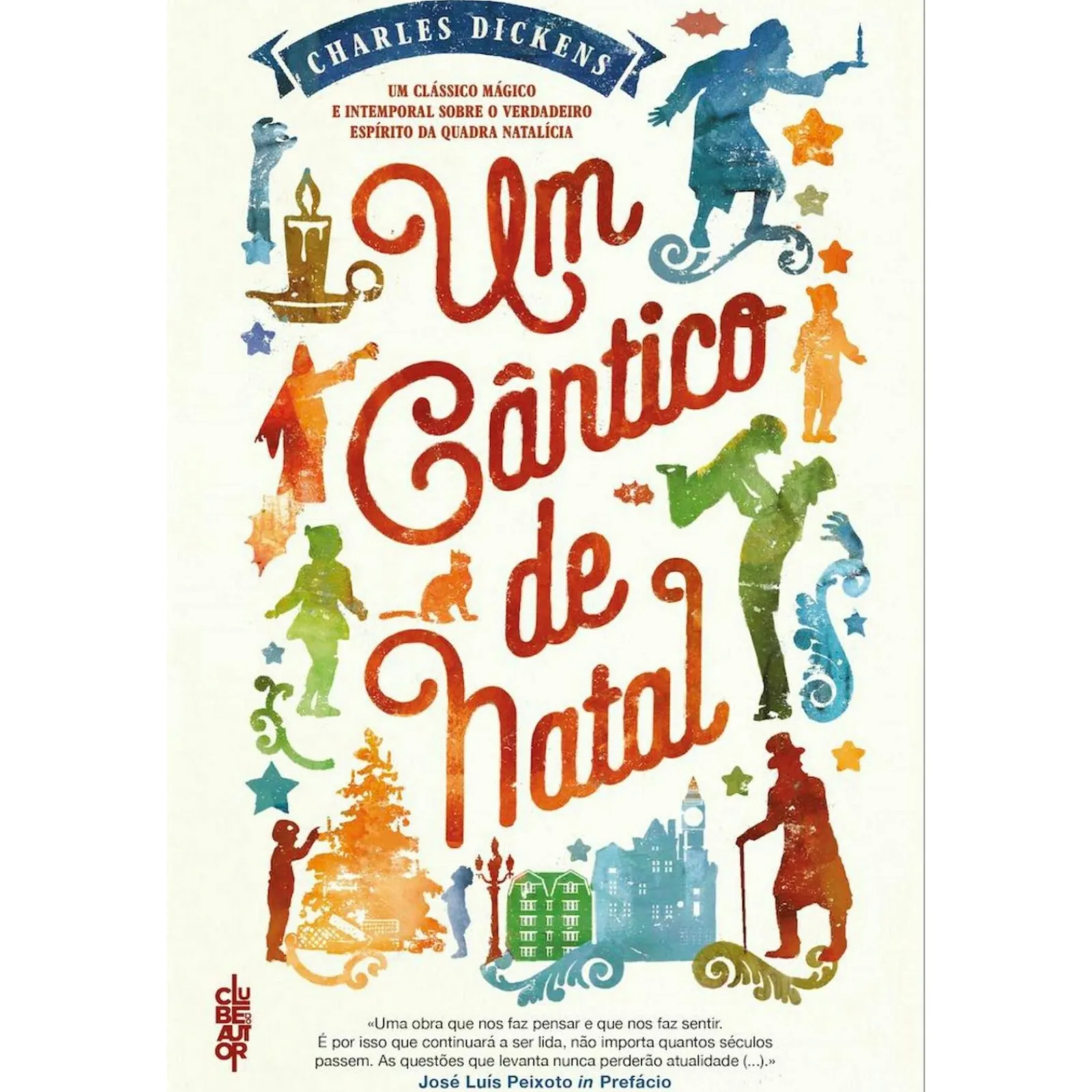 Clube Do Autor Um Cântico de Natal de Charles Dickens de Charles Dickens^ Romance