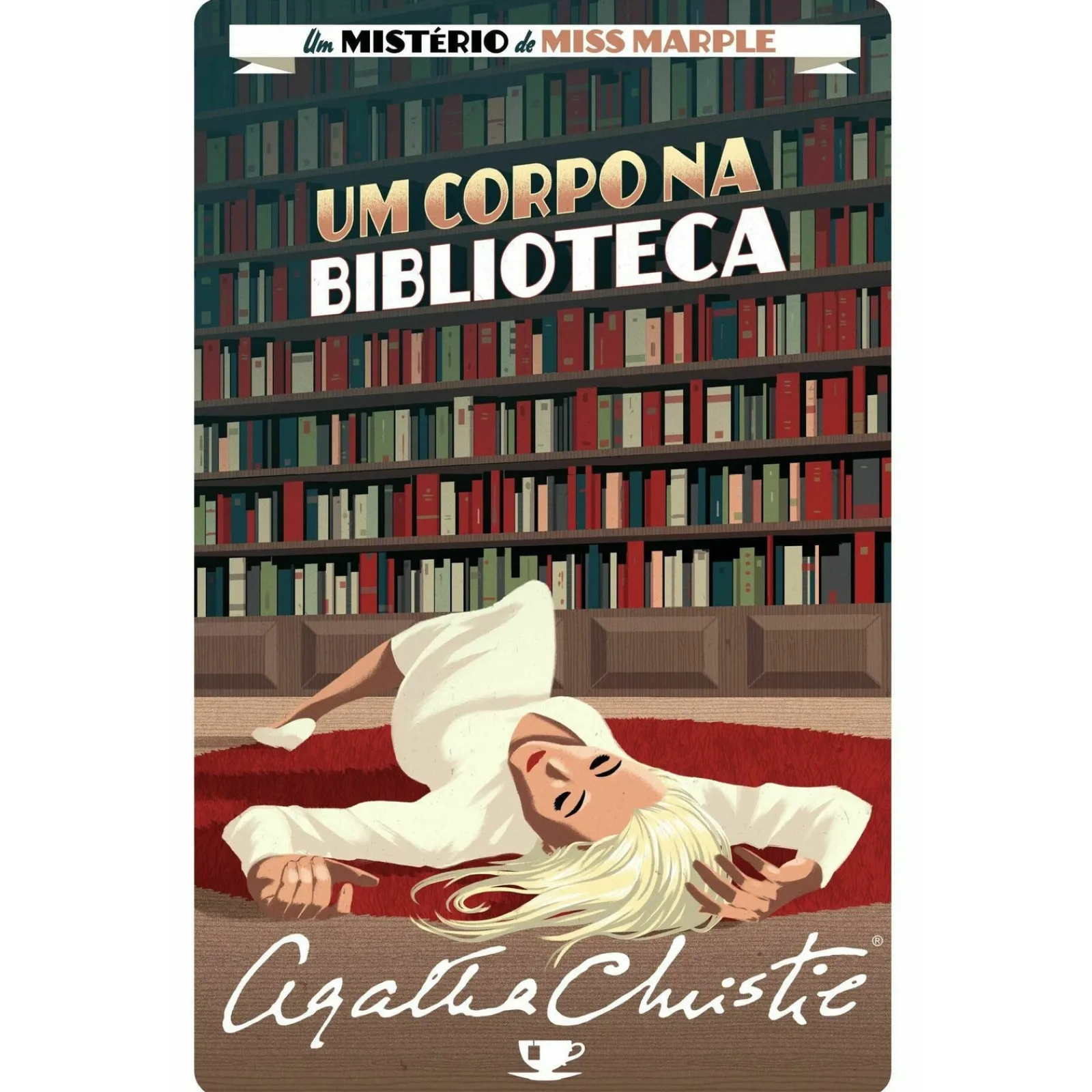 Asa Um Corpo na Biblioteca de Agatha Christie^ Coleções Juvenis