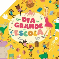 Minotauro Um Dia em Grande na Escola de Mia Cassany^ Literatura Infantil