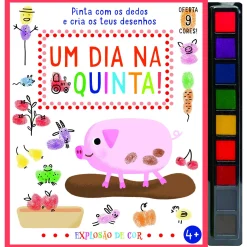Joybooks Um Dia na Quinta! de Elizabeth Golding - Pinta com os Dedos e Cria os Teus Desenhos^ Atividades
