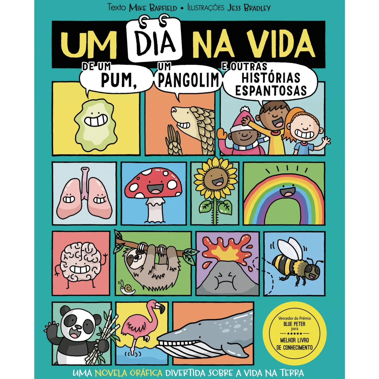 Booksmile Um Dia na Vida de um Pum, um Pangolim e Outras Histórias Espantosas de Mike Barfield^ Conhecimento