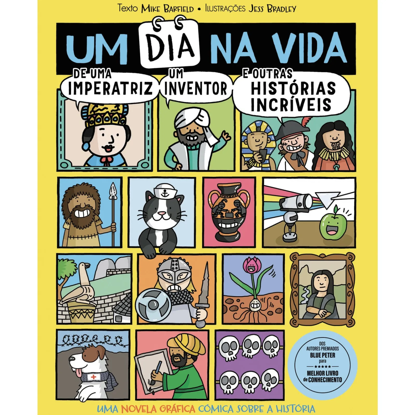 Booksmile Um Dia na Vida de uma Imperatriz, um Inventor e Outras Histórias Incríveis de Mike Barfield^ Conhecimento