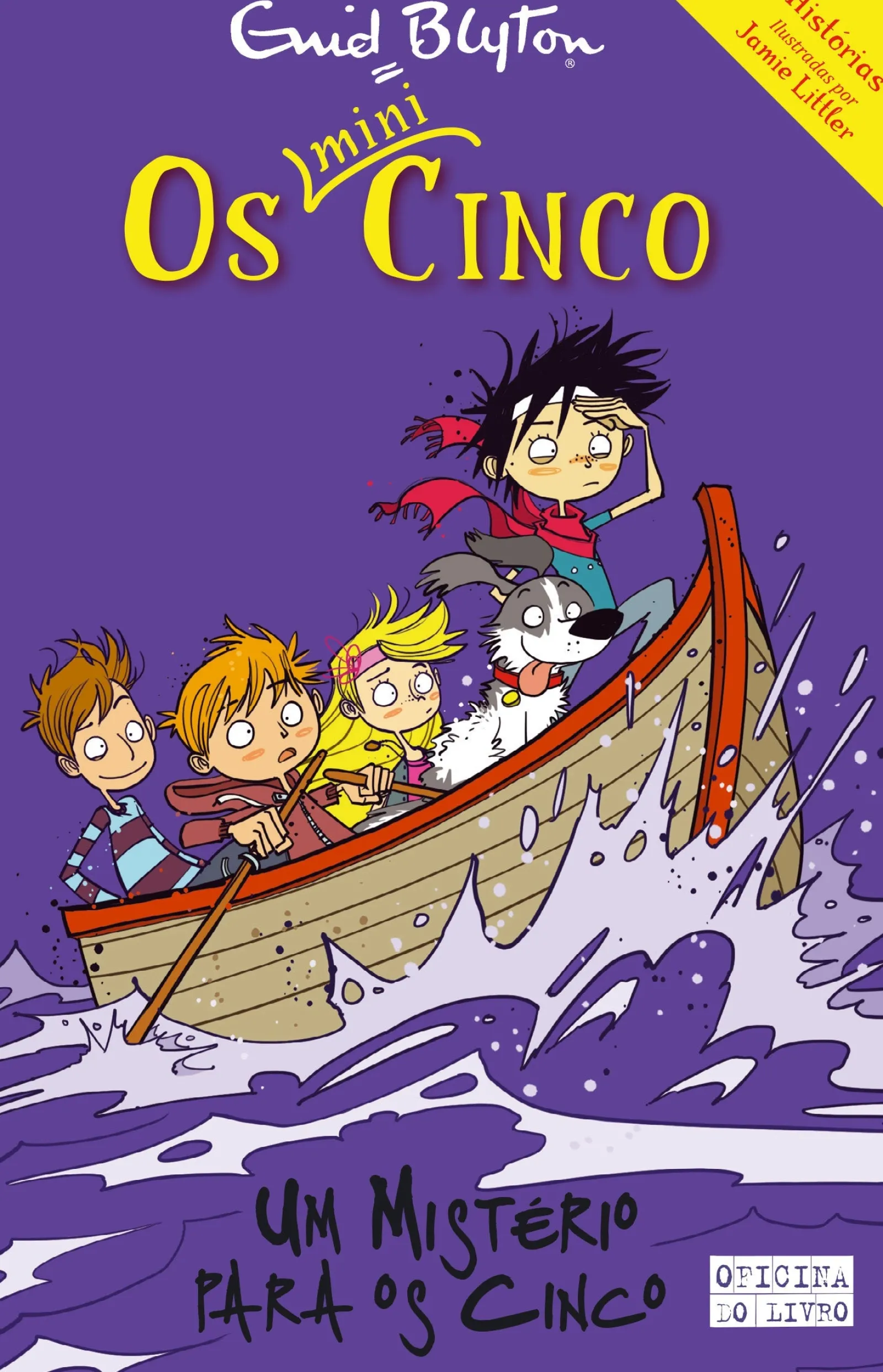 Oficina Do Livro Um Mistério para os Cinco de Enid Blyton Os Mini-Cinco N.º 5^ Coleções Juvenis