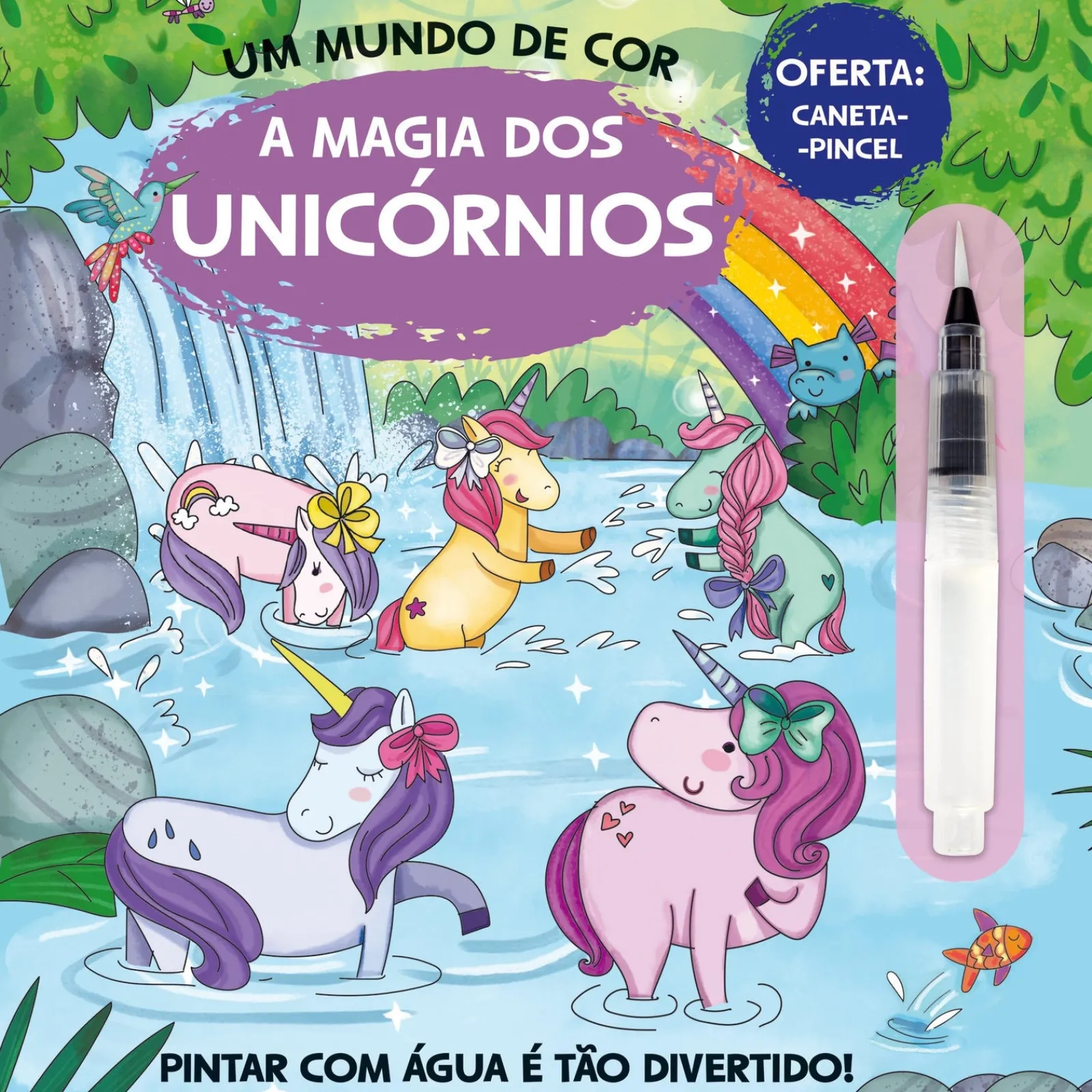 Joii Books Um Mundo de Cor - A Magia dos Unicórnios - Um Mundo de Cor^ Atividades