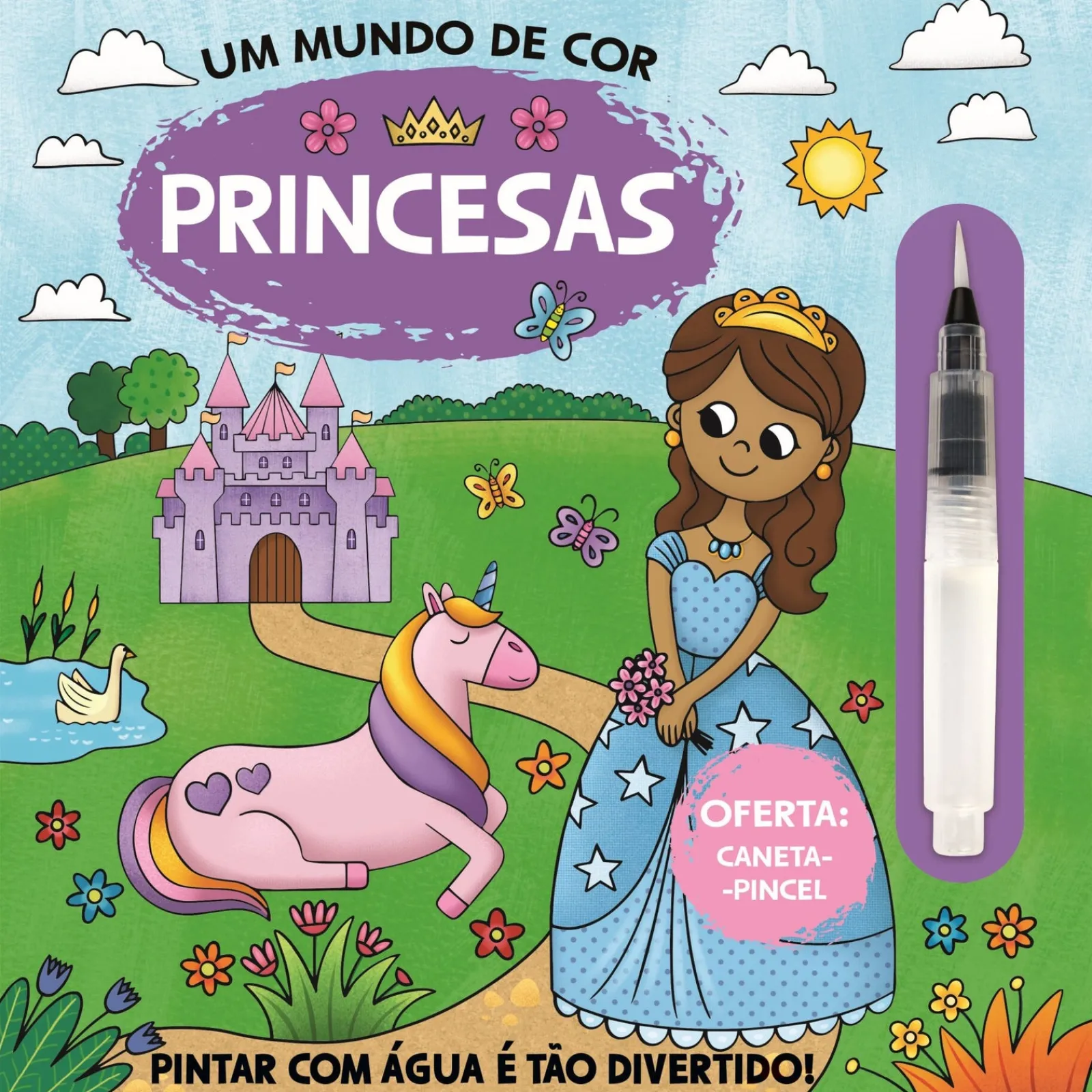 Booksmile Um Mundo de Cor - Princesas^ Atividades