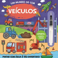 Booksmile Um Mundo de Cor - Veículos^ Atividades