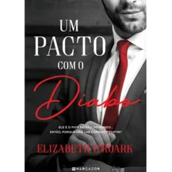 Marcador Um Pacto com o Diabo de Elizabeth O'Roark^ Romance