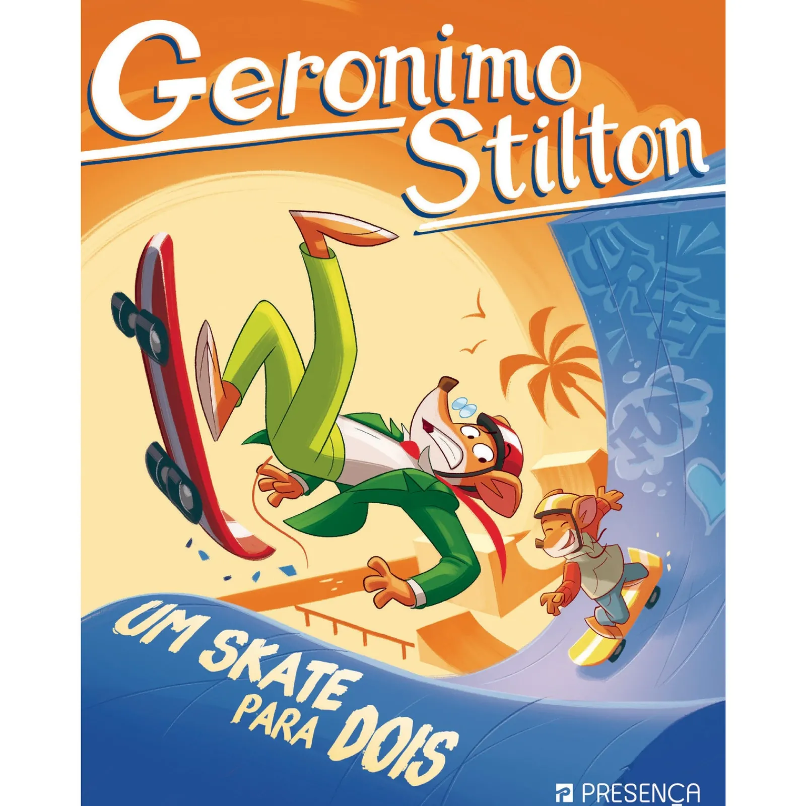 Presença Um Skate para Dois de Geronimo Stilton^ Coleções Juvenis