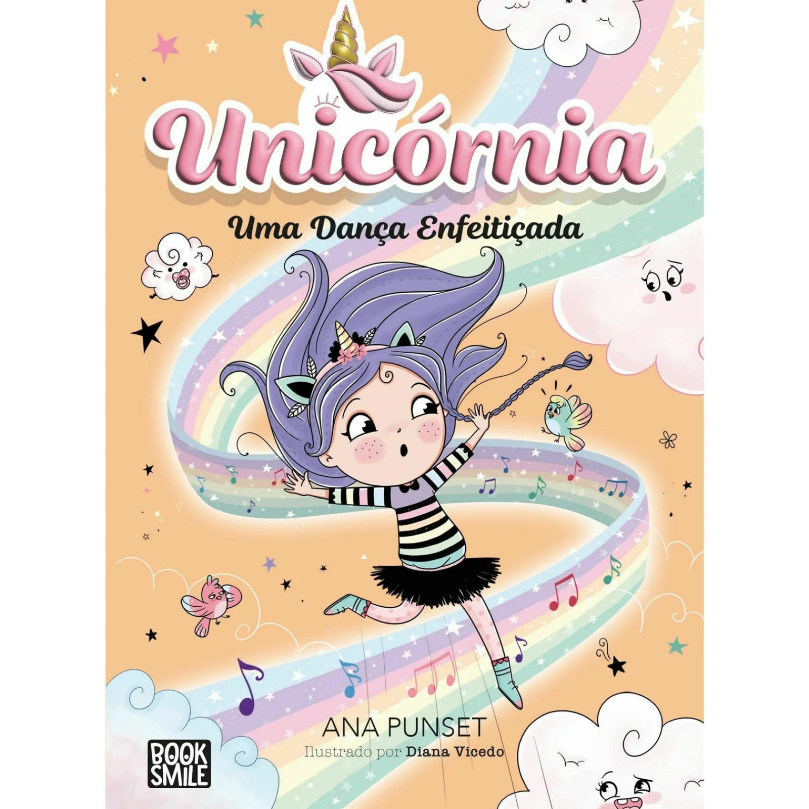 Booksmile Unicórnia - Livro 6: uma Dança Enfeitiçada de Ana Punset^ Coleções Infantis