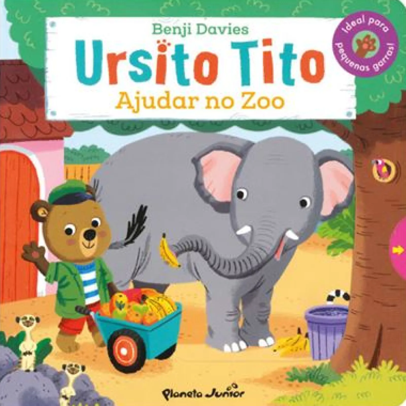 Planeta Ursito Tito - Ajudar no Zoo de Benji Davies^ Coleções Infantis