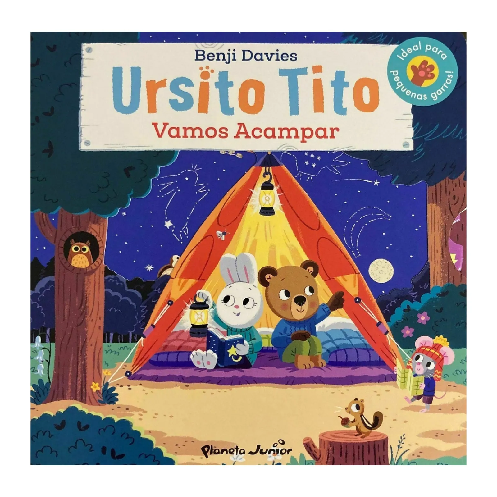 Planeta Ursito Tito - Vamos Acampar de Benji Davies^ Coleções Infantis