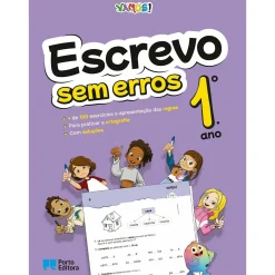 Note! Online VAMOS! - Escrevo sem Erros - 1.º Ano - Exercícios para Praticar a Caligrafia e a Ortografia^ 1º Ciclo