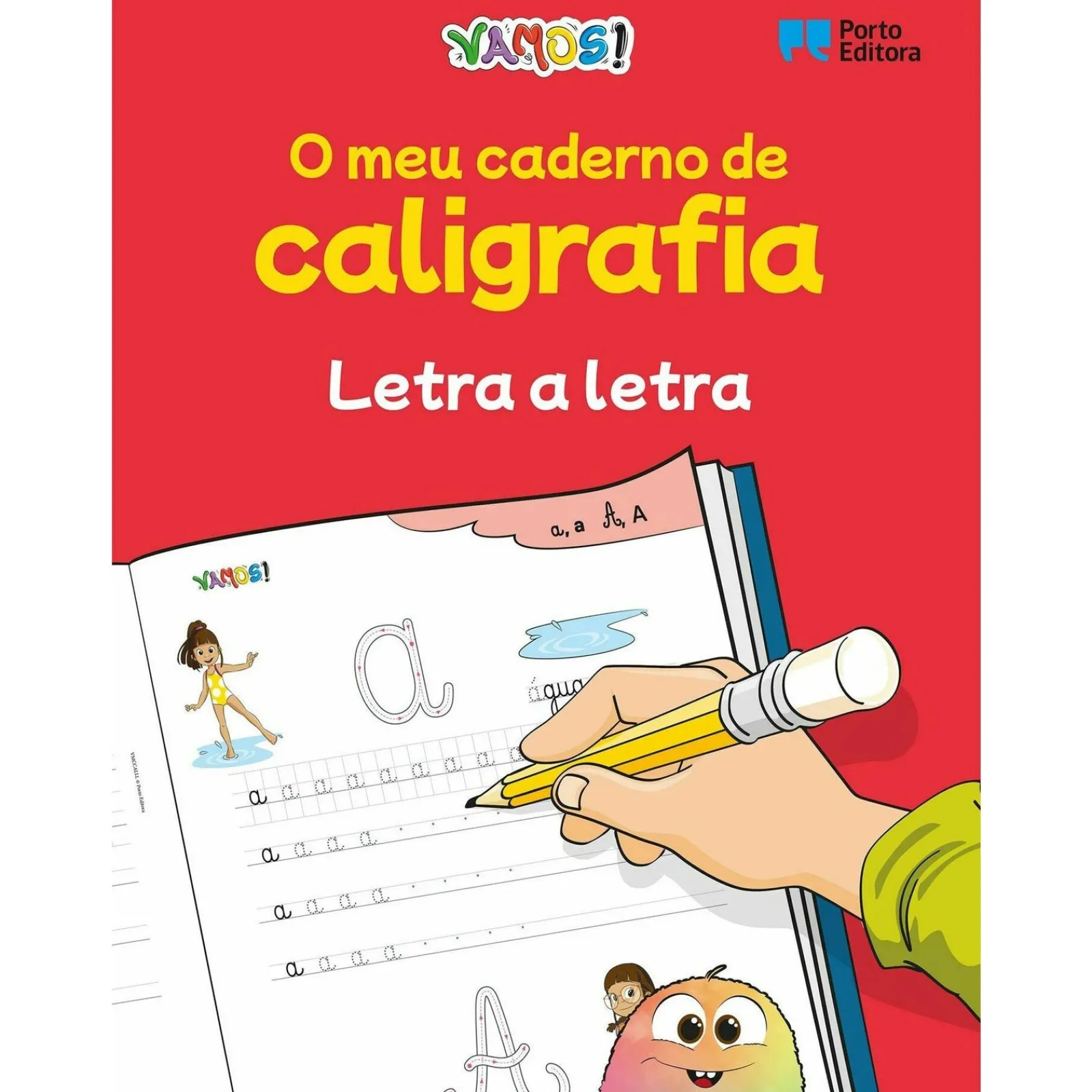 Porto Editora Vamos! - o Meu Caderno de Caligrafia - Letra A Letra^ 1º Ciclo