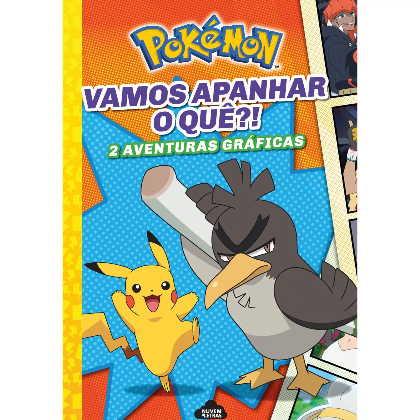 Nuvem De Letras Vamos Apanhar o Quê?!: Novela Gráfica de The Pokémon Company^ Banda Desenhada E Novelas Gráficas
